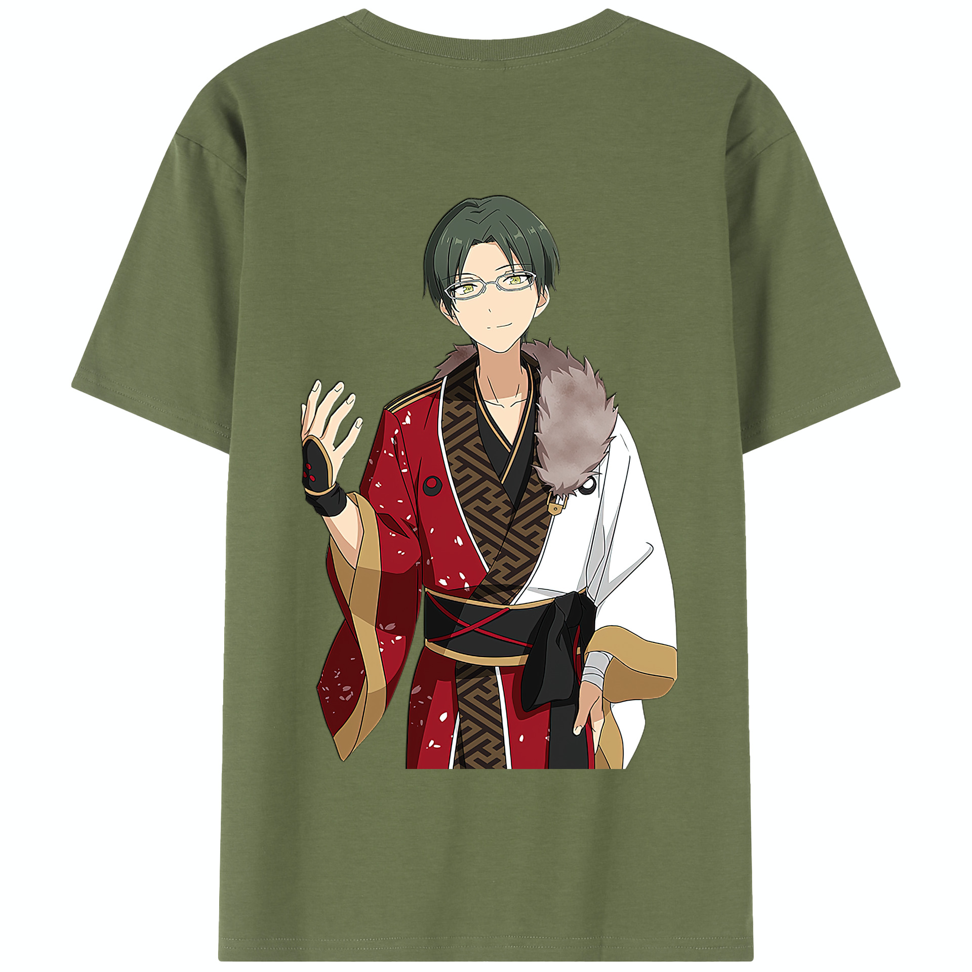 （画像用） あんさんぶるスターズ! Ensemble Stars 綿100％半袖Tシャツ（背面プリント）